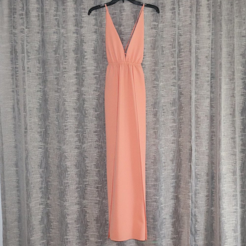 Peach/Orange Maxi Dress